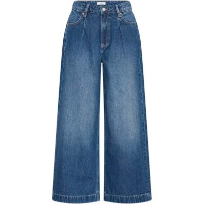 Jeans Wide Leg femme b.young BYKanoa Bleu 36 - Publicité Jeans Wide Leg femme b.young BYKanoa Bleu 36 - Publicité