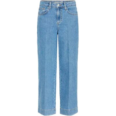 Jeans Wide leg femme b.young BYKibine Wide Bleu 29 - Publicité Jeans Wide leg femme b.young BYKibine Wide Bleu 29 - Publicité