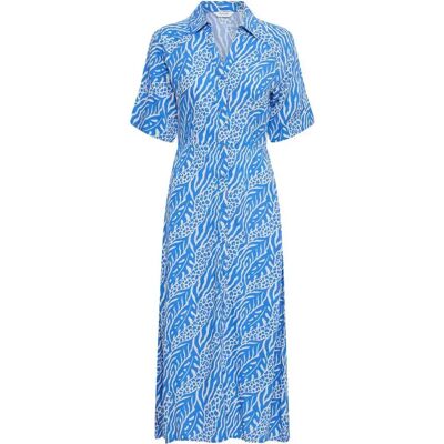 Robe chemise femme b.young BYMmjoella 6 Bleu 34 - Publicité Robe chemise femme b.young BYMmjoella 6 Bleu 34 - Publicité