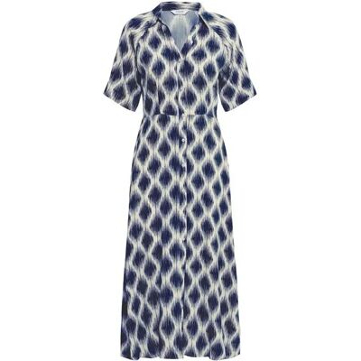 Robe chemise femme b.young BYMmjoella 6 Bleu 34 - Publicité Robe chemise femme b.young BYMmjoella 6 Bleu 34 - Publicité