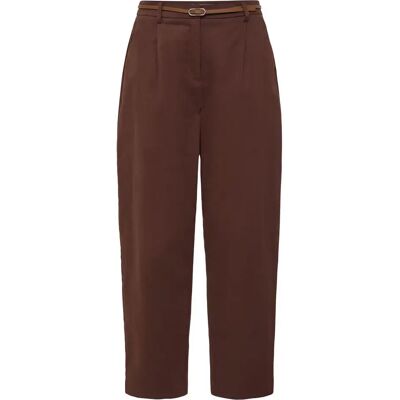 Pantalon chino femme b.young BYDays Wide Marron 46 - Publicité Pantalon chino femme b.young BYDays Wide Marron 46 - Publicité