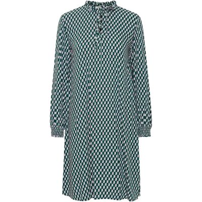 Robe à col V femme b.young Byjosa Bleu 40 - Publicité Robe à col V femme b.young Byjosa Bleu 40 - Publicité