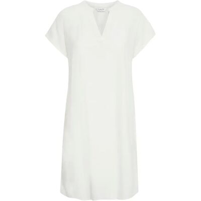 Robe col V femme b.young Falakka Blanc 38 - Publicité Robe col V femme b.young Falakka Blanc 38 - Publicité