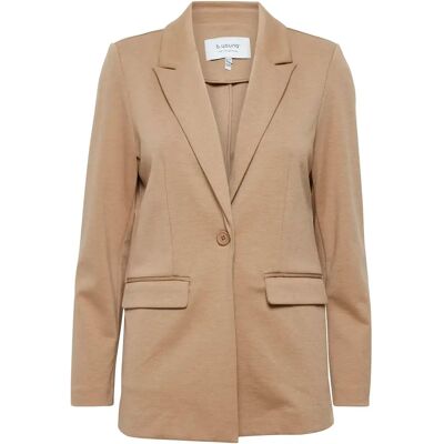 Blazer long femme b.young Rizetta 2 Beige 34 - Publicité Blazer long femme b.young Rizetta 2 Beige 34 - Publicité