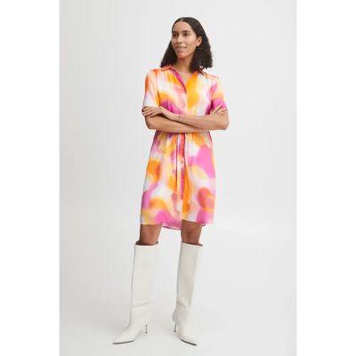 Robe chemise femme b.young Imala Rose 34 - Publicité Robe chemise femme b.young Imala Rose 34 - Publicité