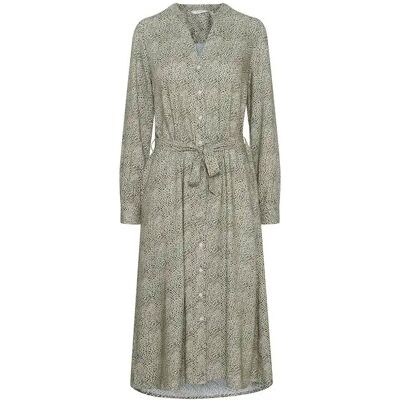 Robe chemise femme b.young Josa 2 Gris 46 - Publicité Robe chemise femme b.young Josa 2 Gris 46 - Publicité