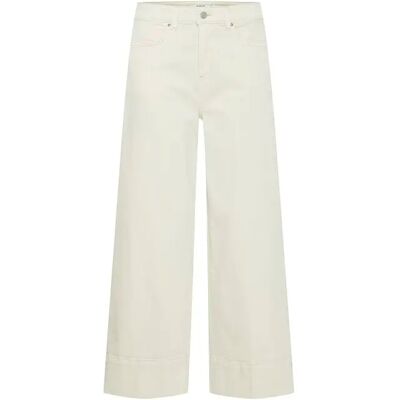 Jeans Regular femme b.young Lydia Wide Leg Blanc 34 - Publicité Jeans Regular femme b.young Lydia Wide Leg Blanc 34 - Publicité