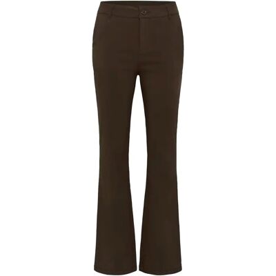 Pantalon femme CULTURE CUBengtha Flare Marron 44 - Publicité Pantalon femme CULTURE CUBengtha Flare Marron 44 - Publicité