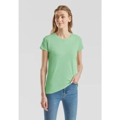 T-shirt femme Fruit of the Loom Iconic 150 T Vert XL - Publicité T-shirt femme Fruit of the Loom Iconic 150 T Vert XL - Publicité