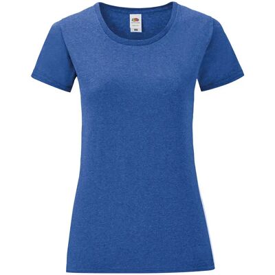 T-shirt femme Fruit of the Loom Iconic 150 Bleu XL - Publicité T-shirt femme Fruit of the Loom Iconic 150 Bleu XL - Publicité