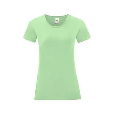 T-shirt femme Fruit of the Loom Iconic 150 Vert XL - Publicité T-shirt femme Fruit of the Loom Iconic 150 Vert XL - Publicité