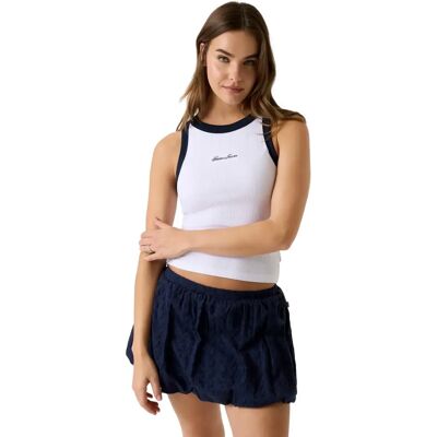 Débardeur femme Guess Embro Ringer Blanc M - Publicité Débardeur femme Guess Embro Ringer Blanc M - Publicité