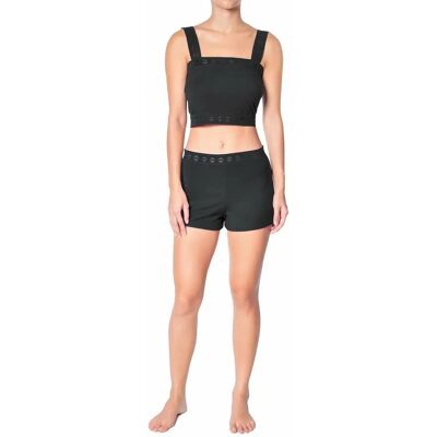 HUIT Jeanne Short Noirs - Shorts - Publicité HUIT Jeanne Short Noirs - Shorts - Publicité