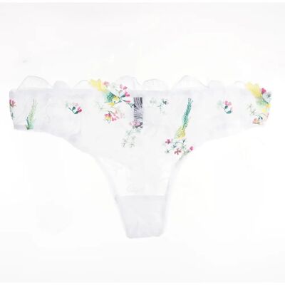 String femme Huit Winter Romance Blanc S - Publicité String femme Huit Winter Romance Blanc S - Publicité