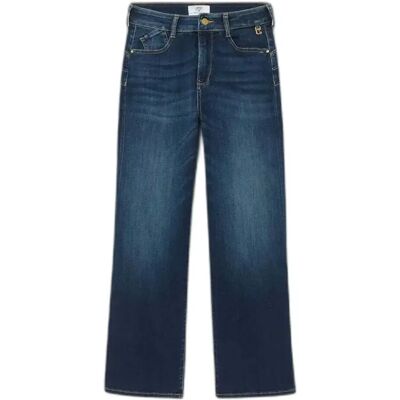 Jeans pulp Wide Leg femme Le Temps des cerises Wilma Bleu 34 - Publicité Jeans pulp Wide Leg femme Le Temps des cerises Wilma Bleu 34 - Publicité