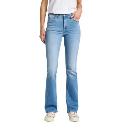 Jeans femme Lee Breese Boot Bleu 30x31 - Publicité Jeans femme Lee Breese Boot Bleu 30x31 - Publicité
