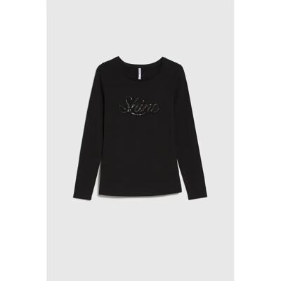 T-shirt manches longues femme Moodo Z-TS-4800 Noir XL - Publicité T-shirt manches longues femme Moodo Z-TS-4800 Noir XL - Publicité