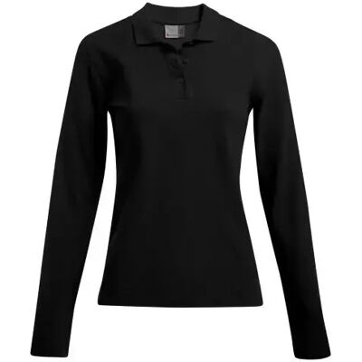 Promodoro E4605 Polo lourd à manches longues pour femmes - Noir - Publicité Promodoro E4605 Polo lourd à manches longues pour femmes - Noir - Publicité