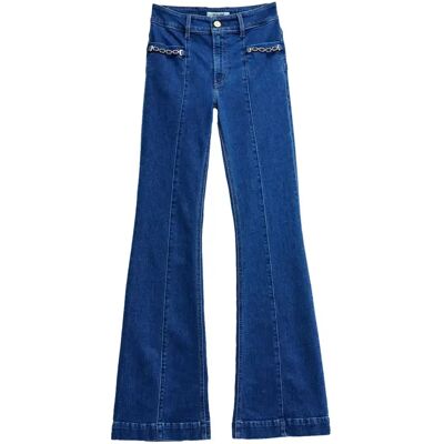 Jeans Flare push up femme Salsa Jeans Destiny Bleu 26x34 - Publicité Jeans Flare push up femme Salsa Jeans Destiny Bleu 26x34 - Publicité