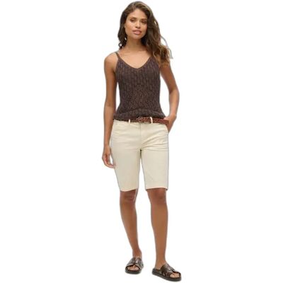 Short chino femme Superdry City Blanc XS - Publicité Short chino femme Superdry City Blanc XS - Publicité