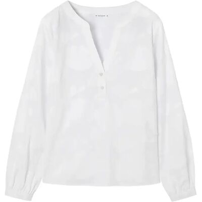 Blouse manches longues femme Tatuum Noxe Blanc 38 - Publicité Blouse manches longues femme Tatuum Noxe Blanc 38 - Publicité