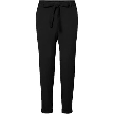 Pantalon femme Vero Moda Vmkaya Mr Loose Tapered Noir Sx32 - Publicité Pantalon femme Vero Moda Vmkaya Mr Loose Tapered Noir Sx32 - Publicité