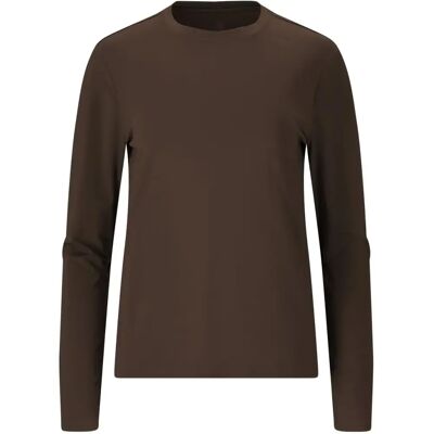 T-shirt manches longues femme Athlecia Almi V2 Marron 42 - Publicité T-shirt manches longues femme Athlecia Almi V2 Marron 42 - Publicité