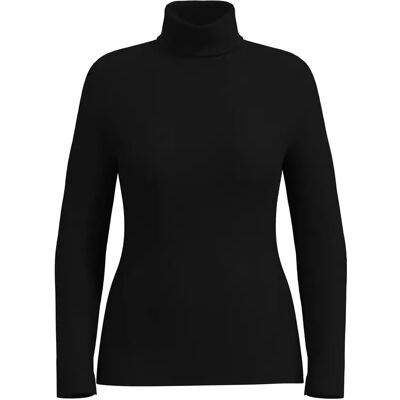 Pull col roulé ajusté manches longues fendues femme COMMA Noir 48 - Publicité Pull col roulé ajusté manches longues fendues femme COMMA Noir 48 - Publicité