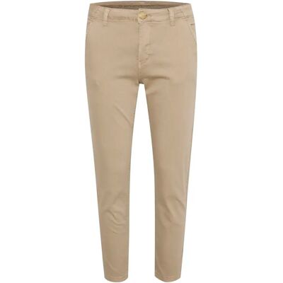 Pantalon court femme CULTURE Alba Malou Fit Beige 44 - Publicité Pantalon court femme CULTURE Alba Malou Fit Beige 44 - Publicité