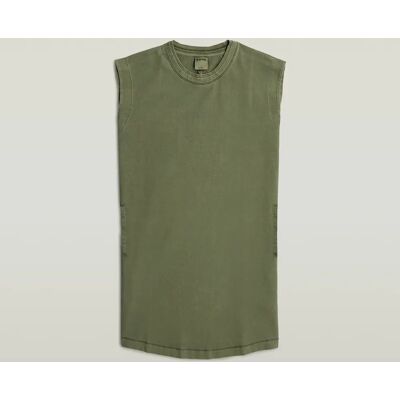 Robe t-shirt femme G-Star Washed Vert XS - Publicité Robe t-shirt femme G-Star Washed Vert XS - Publicité