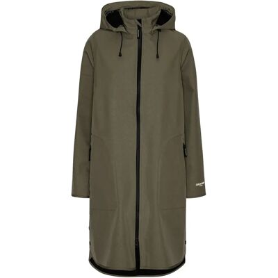 Manteau imperméable softshell femme Ilse Jacobsen Hornbæk Vert 36 - Publicité Manteau imperméable softshell femme Ilse Jacobsen Hornbæk Vert 36 - Publicité