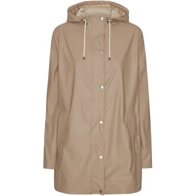 Veste imperméable léger femme Ilse Jacobsen Hornbæk Marron 44 - Publicité Veste imperméable léger femme Ilse Jacobsen Hornbæk Marron 44 - Publicité