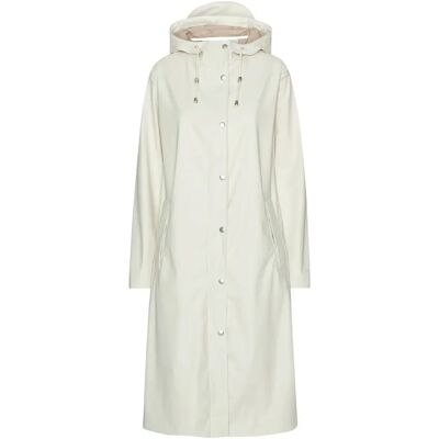 Veste imperméable silhouette épurée femme Ilse Jacobsen Hornbæk Blanc 42 - Publicité Veste imperméable silhouette épurée femme Ilse Jacobsen Hornbæk Blanc 42 - Publicité