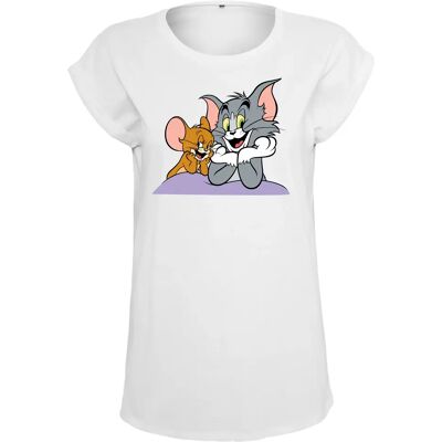 T-shirt femme Urban Classics femme tom & jerry Blanc XS - Publicité T-shirt femme Urban Classics femme tom & jerry Blanc XS - Publicité