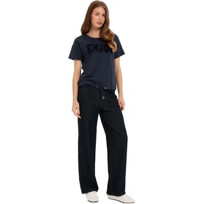 T-shirt femme Moodo Z-BL-4809 Bleu 44 - Publicité T-shirt femme Moodo Z-BL-4809 Bleu 44 - Publicité