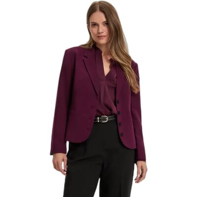 Blazer femme Moodo Z-MR-4812 Rouge S - Publicité Blazer femme Moodo Z-MR-4812 Rouge S - Publicité