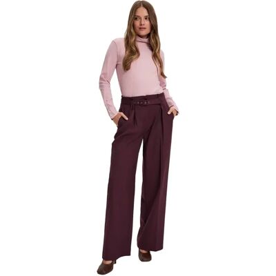 Pull col roulé femme Moodo Z-TS-4818 Rose XL - Publicité Pull col roulé femme Moodo Z-TS-4818 Rose XL - Publicité