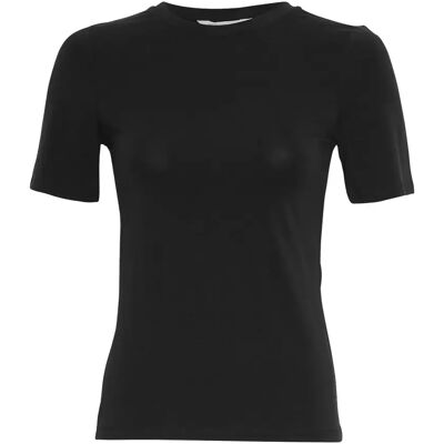 T-shirt femme Moss Copenhagen Betrina Noir 36/38 - Publicité T-shirt femme Moss Copenhagen Betrina Noir 36/38 - Publicité
