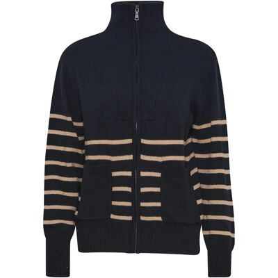 Cardigan col roulé femme Pulz Jeans Tanja Noir S - Publicité Cardigan col roulé femme Pulz Jeans Tanja Noir S - Publicité