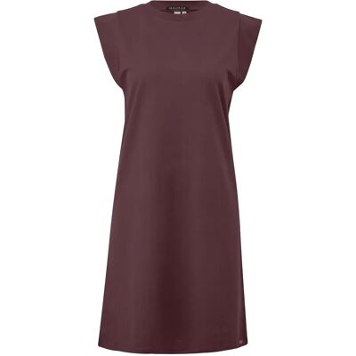 Robe en jersey à col rond femme QS Rouge 2XL - Publicité Robe en jersey à col rond femme QS Rouge 2XL - Publicité