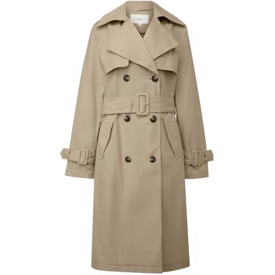 Trench coat avec ceinture et double boutonnage femme s.Oliver Marron 42 - Publicité Trench coat avec ceinture et double boutonnage femme s.Oliver Marron 42 - Publicité