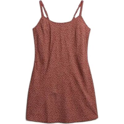 Robe caraco courte imprimée femme Superdry Cami Rouge S - Publicité Robe caraco courte imprimée femme Superdry Cami Rouge S - Publicité