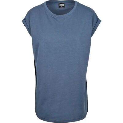 Urban Classics T-shirt femme Urban Classic extended Bleu XS - Publicité Urban Classics T-shirt femme Urban Classic extended Bleu XS - Publicité