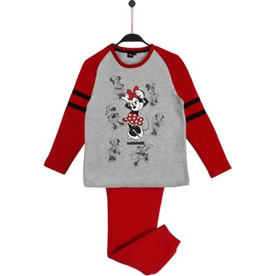 Pyjama manches longues fille Disney Minnie Shadows Gris 4 ans - Publicité Pyjama manches longues fille Disney Minnie Shadows Gris 4 ans - Publicité