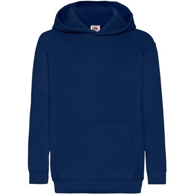 Sweatshirt à capuche enfant Fruit of the Loom Classic Bleu 5/6 ans - Publicité Sweatshirt à capuche enfant Fruit of the Loom Classic Bleu 5/6 ans - Publicité