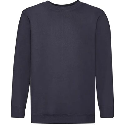 Sweatshirt enfant Fruit of the Loom Classic Bleu 3/4 ans - Publicité Sweatshirt enfant Fruit of the Loom Classic Bleu 3/4 ans - Publicité