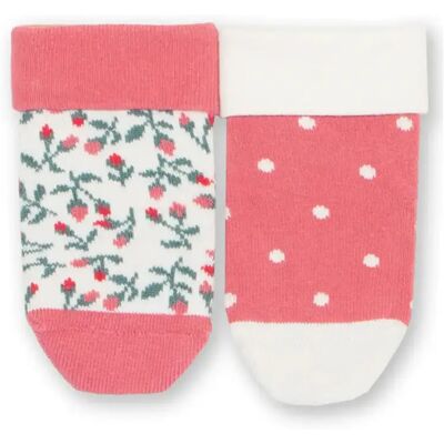 Chaussettes bébé Kite Rosey Posey (x2) Multicolore 9/12 mois - Publicité Chaussettes bébé Kite Rosey Posey (x2) Multicolore 9/12 mois - Publicité