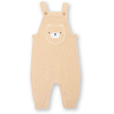 Salopette tricotée bébé Kite Baby Bear Beige 9/12 mois - Publicité Salopette tricotée bébé Kite Baby Bear Beige 9/12 mois - Publicité