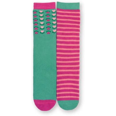 Chaussettes bébé Kite Cosy Fable (x2) Multicolore 9/12 mois - Publicité Chaussettes bébé Kite Cosy Fable (x2) Multicolore 9/12 mois - Publicité