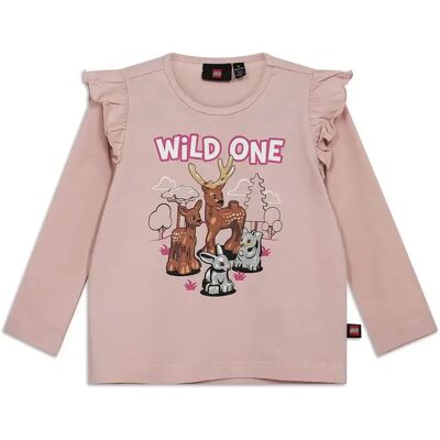 T-shirt manches longues bébé Lego Lwtracy 700 Rose 12 mois - Publicité T-shirt manches longues bébé Lego Lwtracy 700 Rose 12 mois - Publicité
